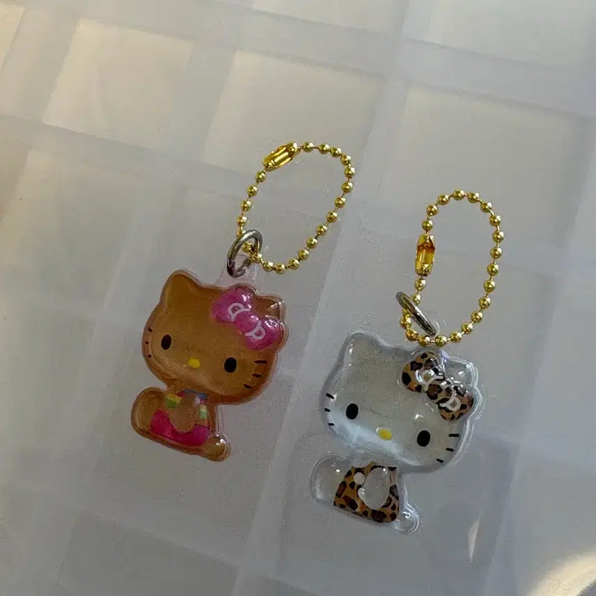 [BUNJANG] Sanrio 3D Bonbon Drop Keychain - Kitty / 산리오 입체 봉봉 드롭 키링 키티
