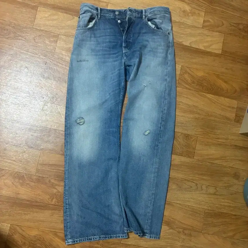 [BUNJANG] Acne Studios 2021M Daybreak Denim Pants - Mid Blue / Acne Studios 2021M Daybreak 데님 팬츠
