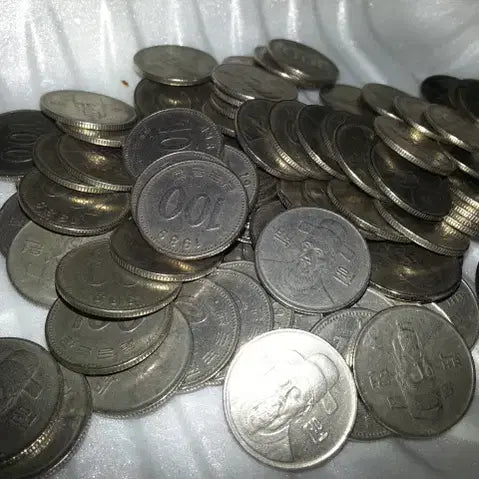 [BUNJANG] 1989 100 Won Coin Set (30 pieces) / 100원 동전 30개 1989년 중고