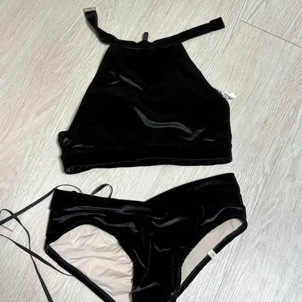 [BUNJANG] Be Made Hepburn Velvet Dress Black M / 비메이드 햅번 벨벳 블랙 M