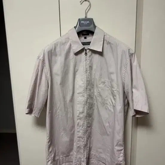 [BUNJANG] Salvatore Ferragamo Zip-Up Shirt XL / 페라가모 집업셔츠 XL