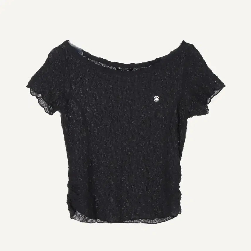 [BUNJANG] Lookast Crinkle Short Sleeve T-Shirt - Size S / (s) 룩캐스트 크링클 반팔