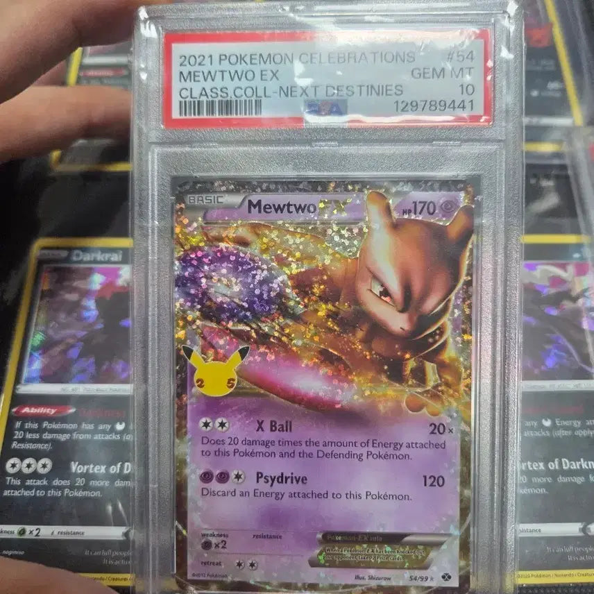 [BUNJANG] Pokemon TCG 25th Anniversary Mewtwo Card PSA 10 (North America) / 포켓몬스터 PSA10 북미판 25주년 뮤츠 카드 판매