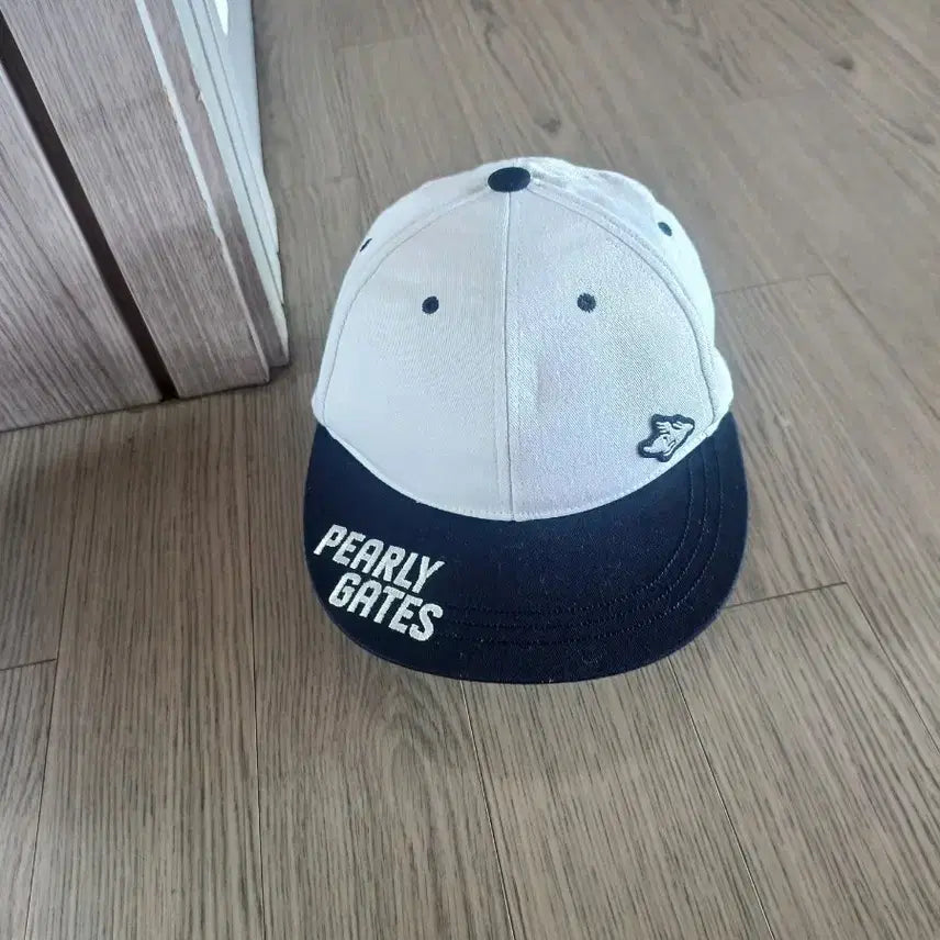 [BUNJANG] Pearly Gates Ball Cap White/Black / Pearly Gates 볼캡 흰검