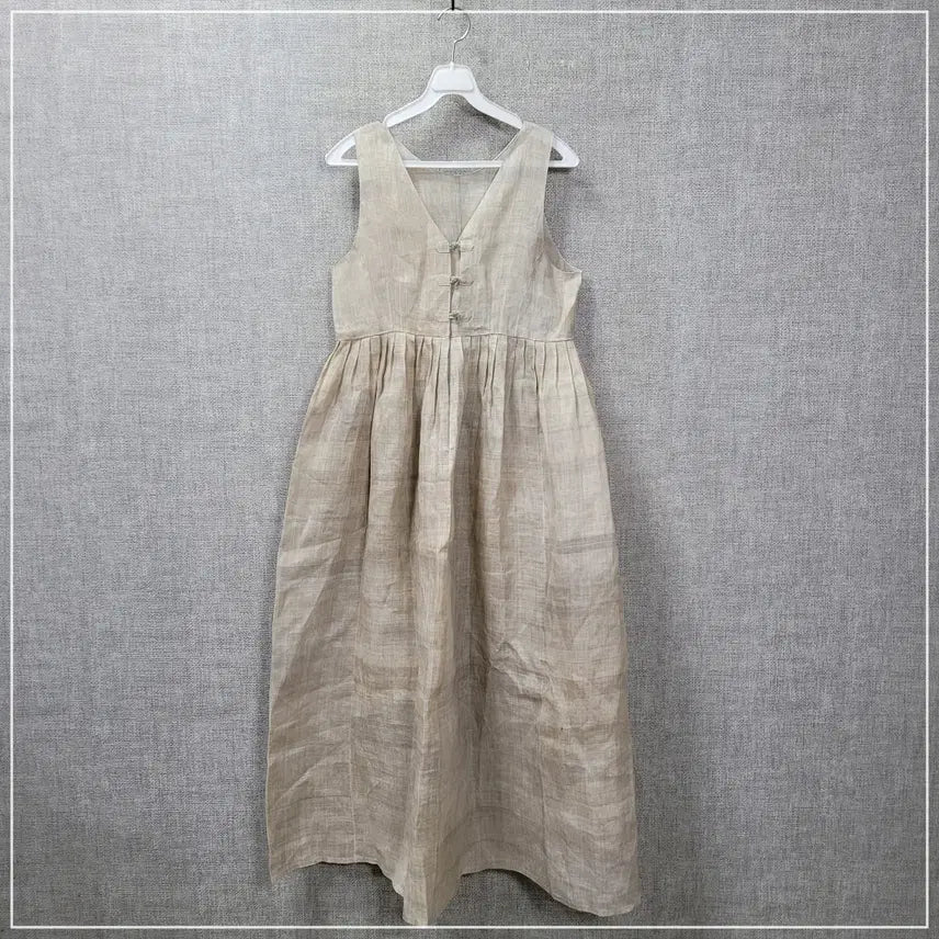 [BUNJANG] Mosihabok Linen Dress Women's / 2135. 모시한복 원피스 리얼모시 여성