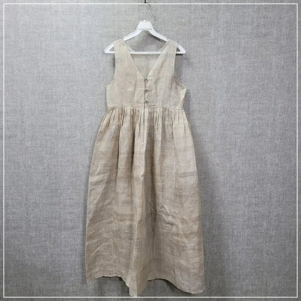 [BUNJANG] Mosihabok Linen Dress Women's / 2135. 모시한복 원피스 리얼모시 여성