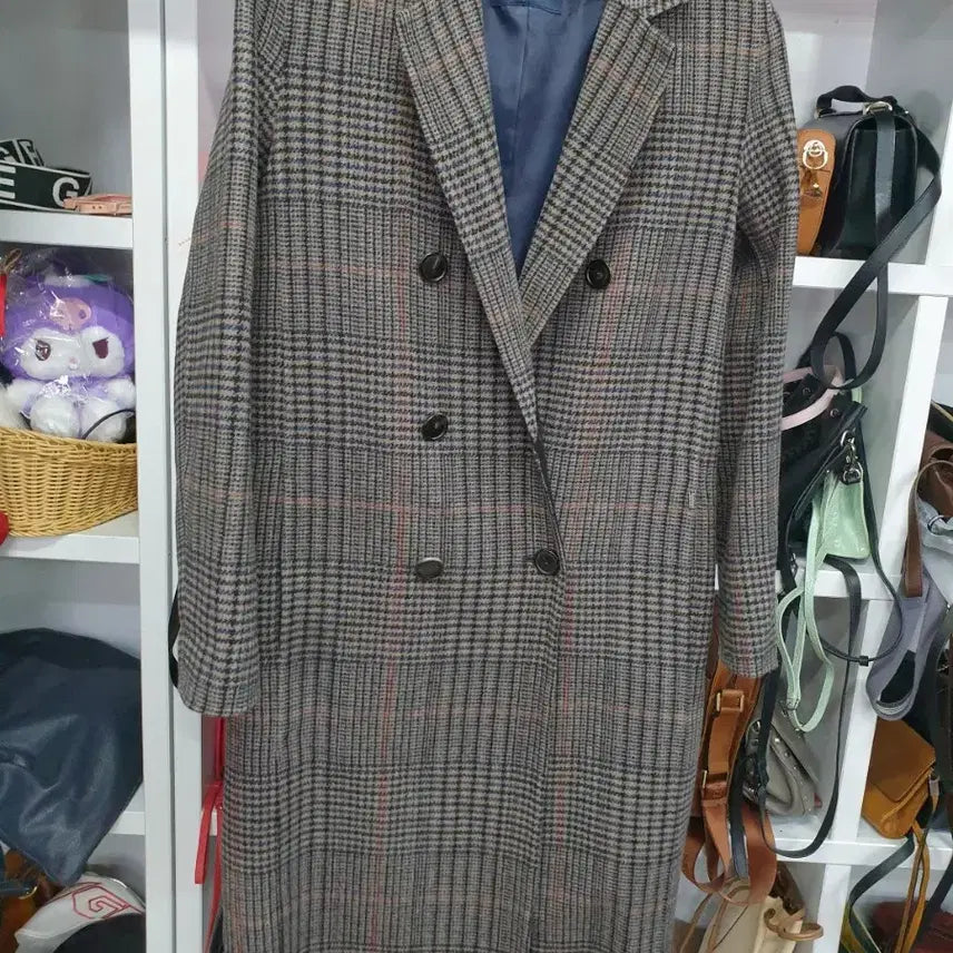[BUNJANG] Hazzys Cashmere Coat (Needs Button Repair) / 헤지스 캐시미어 코트 85 단추달아야함