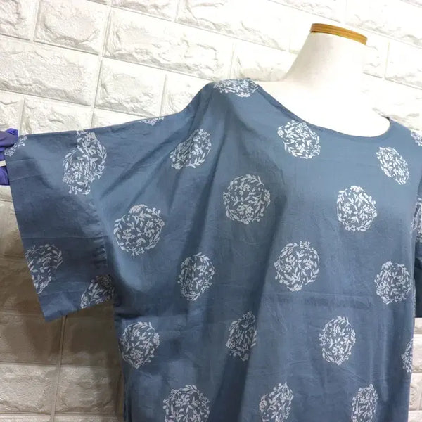 [BUNJANG] Unused Cotton Blouse - Free Size / w62 미사용 면블라우스 /여성(프리)/가슴단면65센치/사놀까