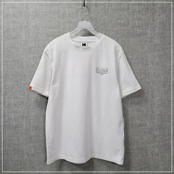 [BUNJANG] Kodak White T-Shirt Men's Size 90 / 2136. 코닥 화이트반팔 남성90S