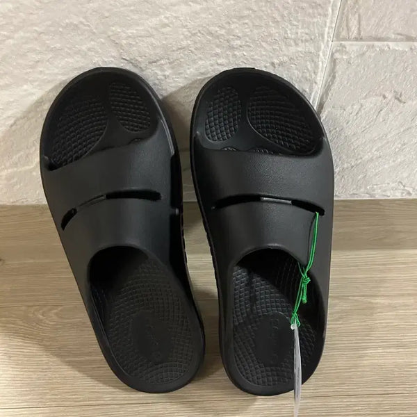 [BUNJANG] OOFOS OOFos OOA Slide Black / 새상품 240 m5,w7 우포스 우아 슬라이드 블랙