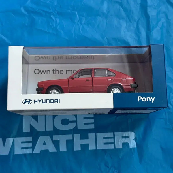 [BUNJANG] Pony Minicar Red / 1:38 포니 미니카 레드