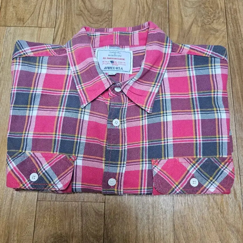 [BUNJANG] Avirex Checkered Shirt / 아비렉스 체크셔츠