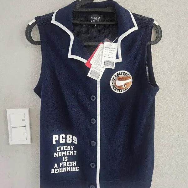 [BUNJANG] PARIGATES Golf Knit Vest Size 2 / 파리게이츠 니트조끼 2