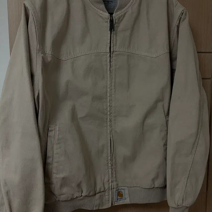 [BUNJANG] Carhartt WIP Santa Fe Bomber Jacket Beige M / 칼하트wip 산타페 봄버 자켓  베이지 M