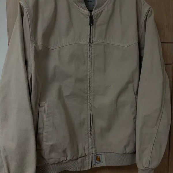 [BUNJANG] Carhartt WIP Santa Fe Bomber Jacket Beige M / 칼하트wip 산타페 봄버 자켓  베이지 M