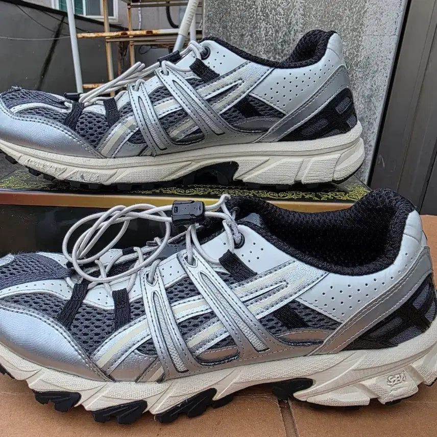 [BUNJANG] Asics Gel-Sonoma 15-50 Steel Gray Pure Silver Running Shoes 265 / 아식스 언리미티드 젤 소노마 15-50 스틸 그레이 퓨어 실버 265