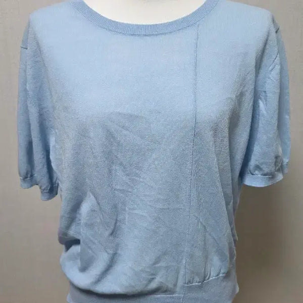 [BUNJANG] KUHO PLUS Round Neck Short Sleeve Knit / F) 구호플러스 라운드넥 반팔니트