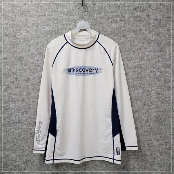 [BUNJANG] Discovery Rash Guard Long Sleeve Women's Size 100 / 2140. 디스커버리 래쉬가드 긴팔 여성100