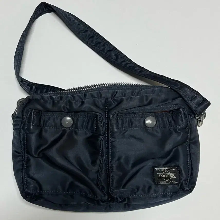 [BUNJANG] Yoshida Porter Tanker Shoulder Bag S Navy / Poter 요시다 포터 탱커 숄더백 S 네이비