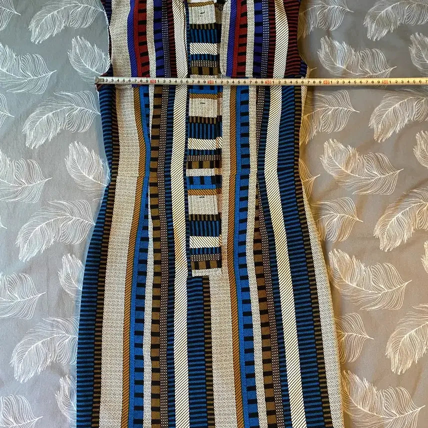 [BUNJANG] How and What Designer Park Byung-kyu Retro Pattern Dress / 하우앤왓 (디자이너 박병규) 원피스 레트로 하객룩