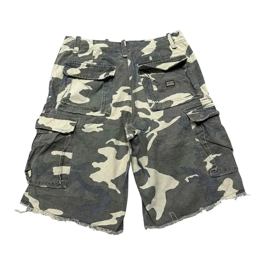 [BUNJANG] Abercrombie & Fitch Vintage Camo Cargo Shorts / (바배) 아베크롬비 빈티지 카모 카고 쇼츠 반바지