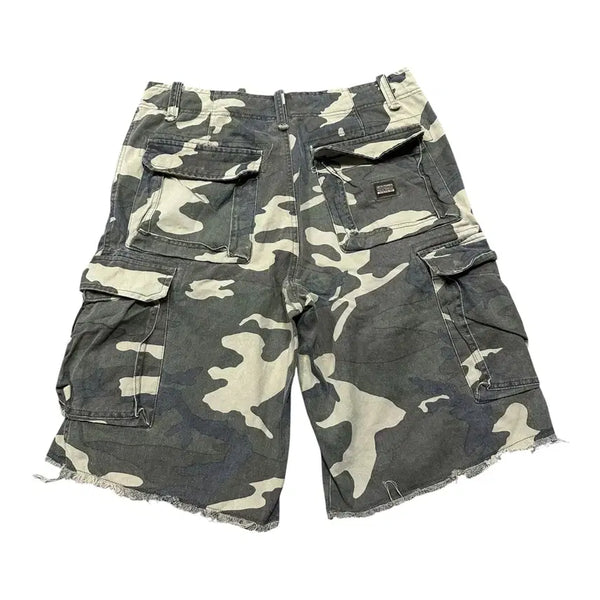 [BUNJANG] Abercrombie & Fitch Vintage Camo Cargo Shorts / (바배) 아베크롬비 빈티지 카모 카고 쇼츠 반바지
