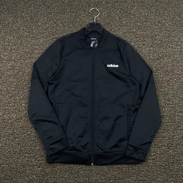[BUNJANG] Adidas Logo Black Jersey / 아디다스 로고 블랙 져지