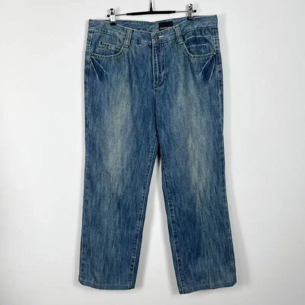 [BUNJANG] Calvin Klein Straight Wide Jeans / CK 캘빈클라인/일자 와이드 청바지 진 남XL/라덴