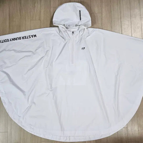 [BUNJANG] Master Bunny Edition Women's Hooded Rain Cape Jumper Size 1 / 마스터바니에디션 여성 후드 레인 케이프점퍼 1