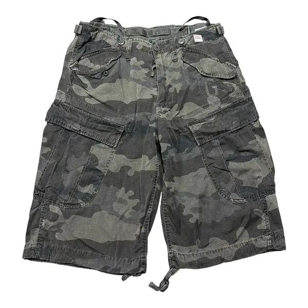 [BUNJANG] G-Star RAW Military Camo Cargo Shorts / (바배) G-STAR RAW 지스타로우 밀리터리 카모 카고 쇼츠 팬츠