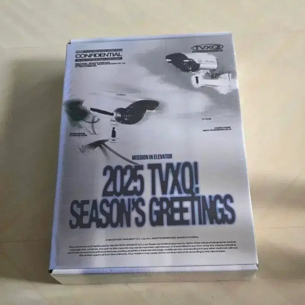 [BUNJANG] TVXQ! 2025 Season's Greetings (Sealed) / 미개봉 동방신기 2025시그(정가4.5)