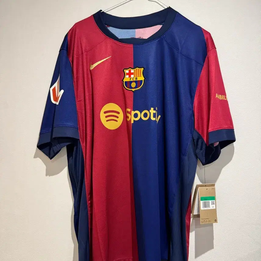 [BUNJANG] FC Barcelona 2023-2024 Season Lamine Yamal Jersey / [새 제품]FC바르셀로나 2024/2025 시즌 유니폼 라민야말