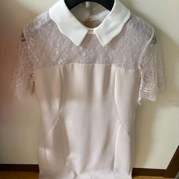 [BUNJANG] Jigott Women's Lace Collar Mini Dress / [오늘 급처] 지고트 원피스