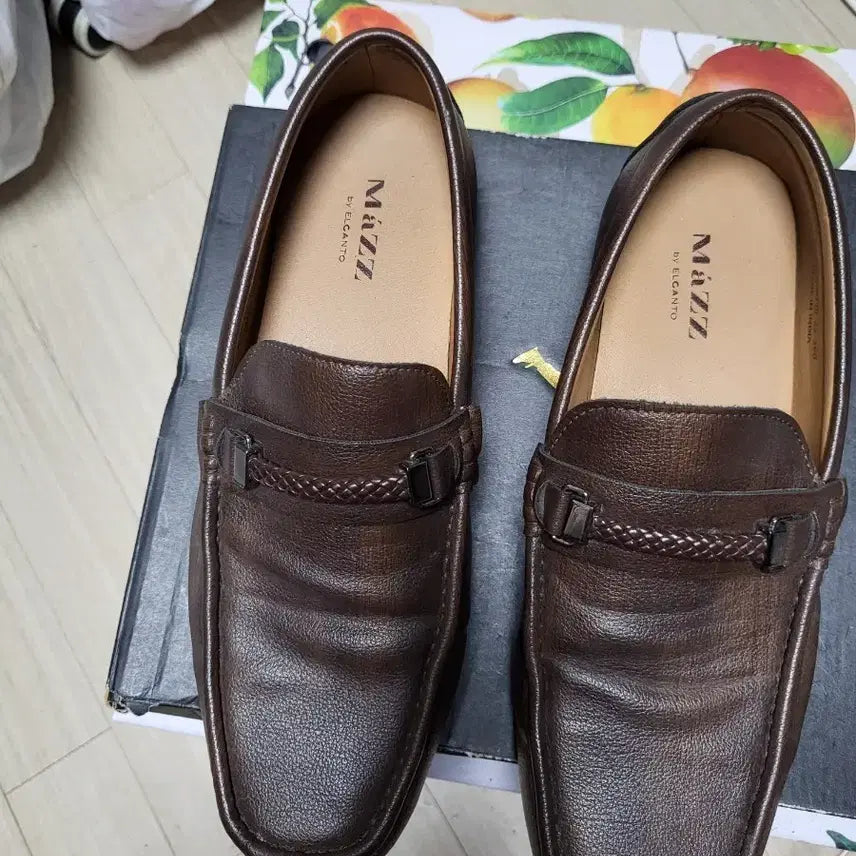 [BUNJANG] Mazzi by El Canto Penny Loafers Brown 260mm / 마찌 by 엘칸토 페니로퍼 브라운 260mm 상태매우좋음