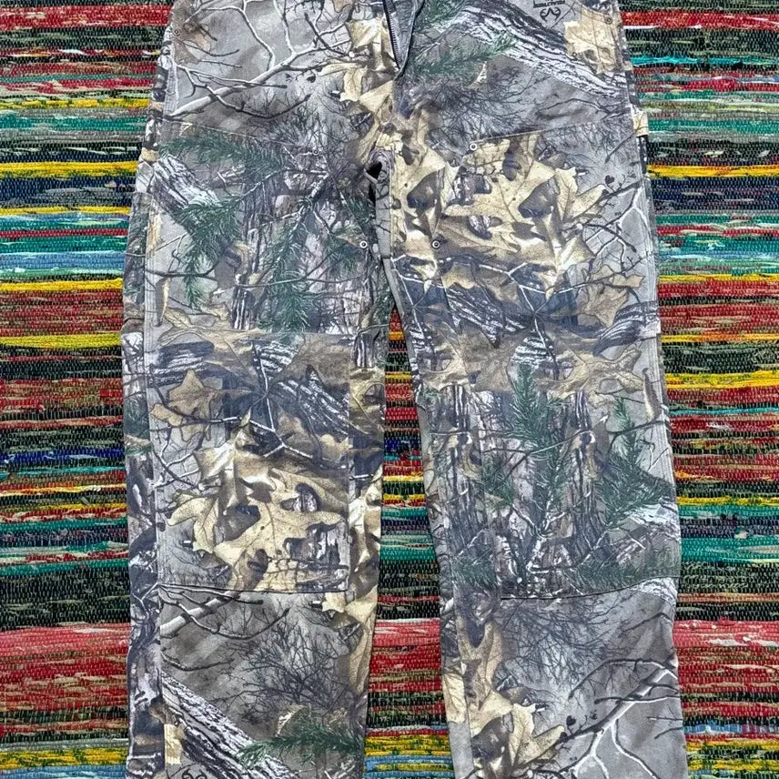 [BUNJANG] Donut Revenge Double Knee Realtree Pants Size 2 / 도넛리벤지 더블니 리얼트리 팬츠 2사이즈