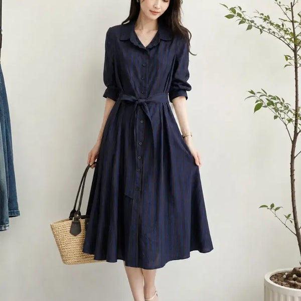[BUNJANG] Z Studio Cotton Maxi Dress / 지스튜디오 마100 원피스