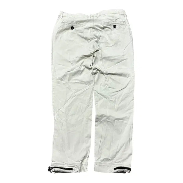 [BUNJANG] Neil Barrett White Slim Fit Regular Rise Pants / (바배) 닐바렛 화이트 슬림핏 레귤러 라이즈 팬츠