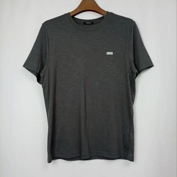 [BUNJANG] Guess Round Neck Slub Short Sleeve T-shirt XL / 게스 라운드넥 슬럽 반팔티셔츠/XL/하이구제3262
