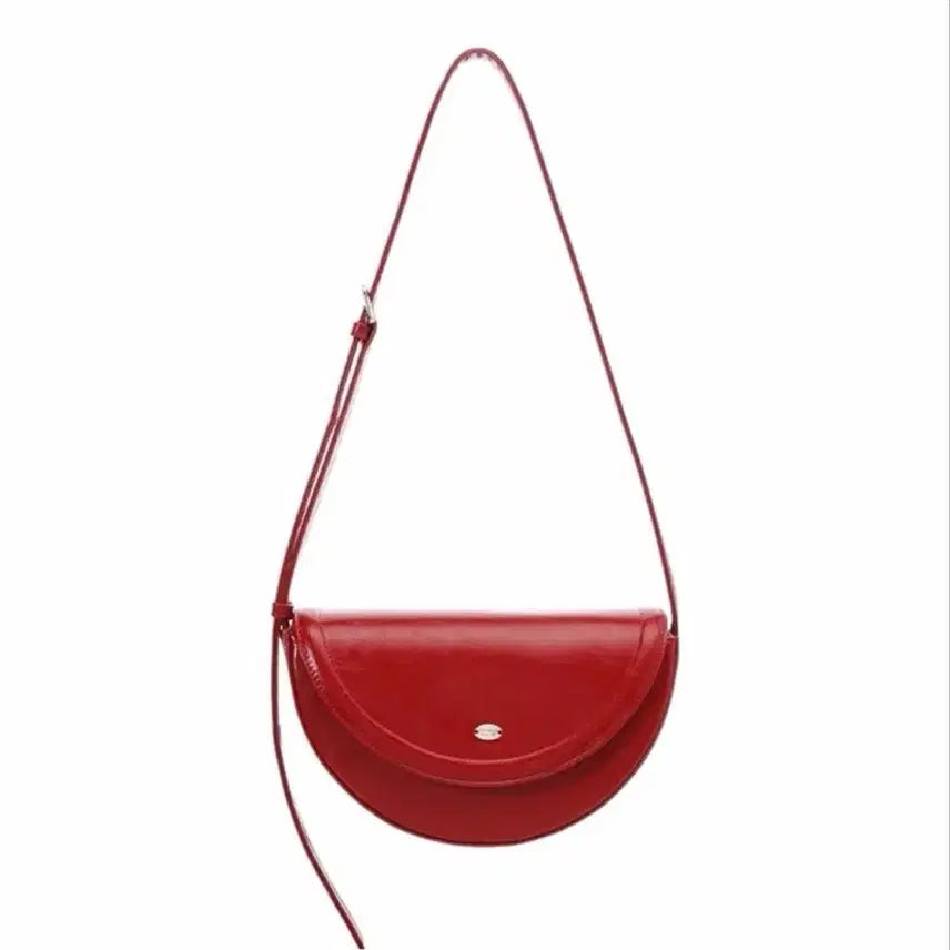 [BUNJANG] Macclani Vern Shoulder & Cross Bag Red / 맥끌라니 베른 숄더앤 크로스백 레드