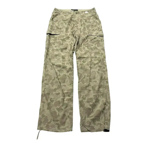 [BUNJANG] Back Number Military Camouflage Cargo Pants / (바배) 백넘버 밀리터리 카모플라주 카고 팬츠