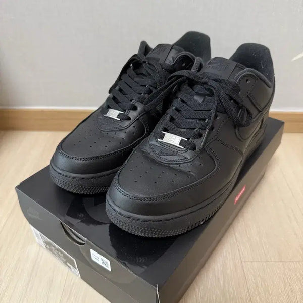 [BUNJANG] Nike x Supreme Air Force 1 'Black' / [260]나이키 슈프림 에어포스 블랙 올검포스