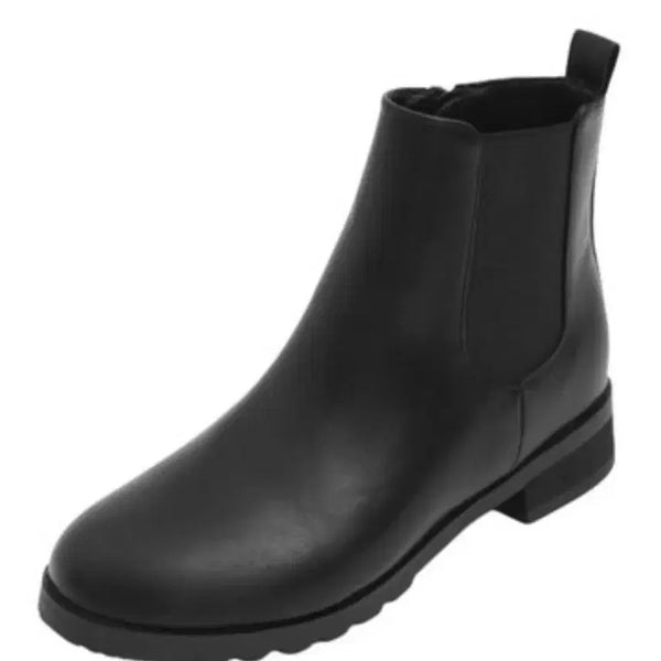[BUNJANG] Second Daily Rita Chelsea Boots Black Leather / 세컨데일리 리타 첼시부츠 블랙 240 (가죽)