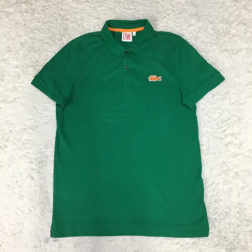 [BUNJANG] Lacoste Collar Short Sleeve T-shirt / 라코스테 카라넥 반팔티 만원샵 GG08