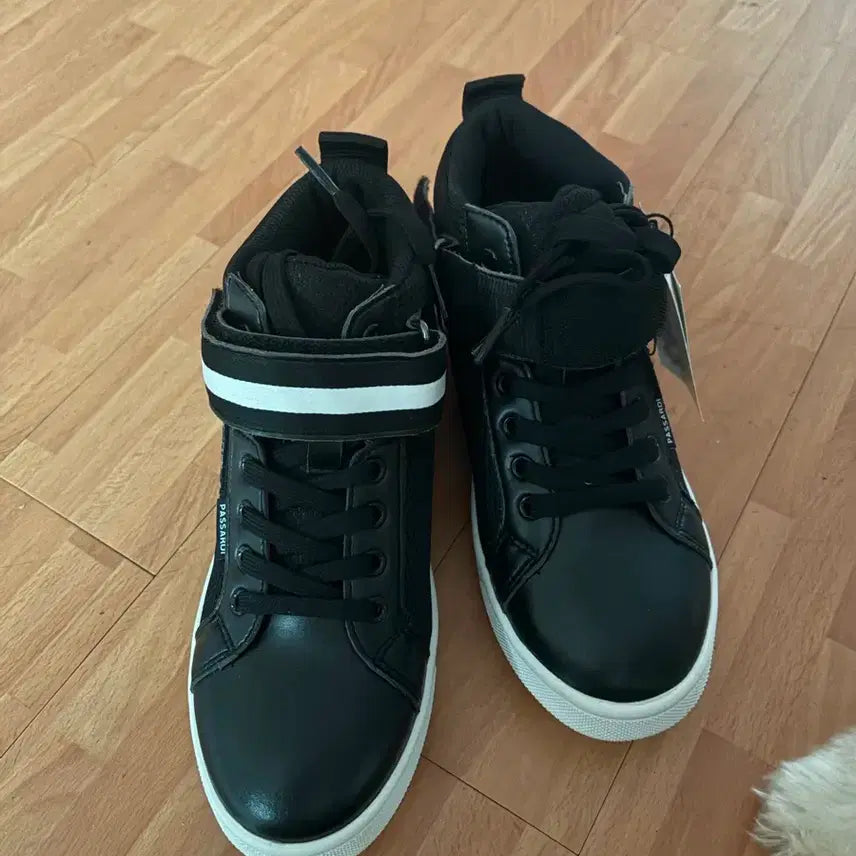 [BUNJANG] PASSARDI Black High-Top Golf Shoes (Size 230) / PASSARDI 블랙 하이탑 골프화 230