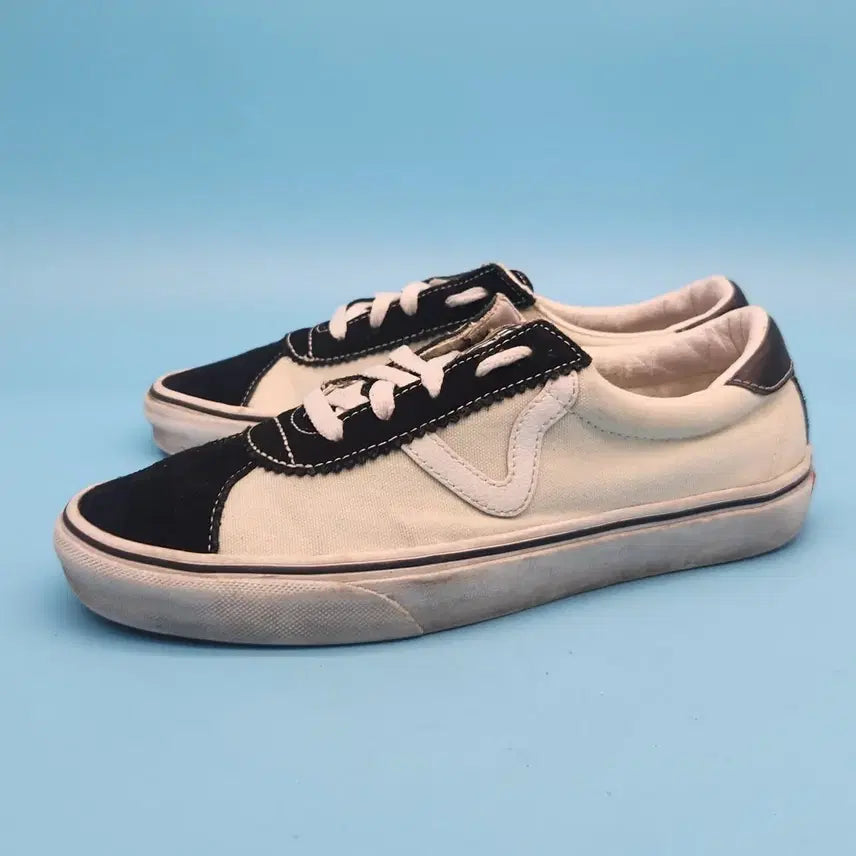[BUNJANG] Vans Sport Suede Sneakers / kk반스 스포츠 스웨이드 스니커즈  260