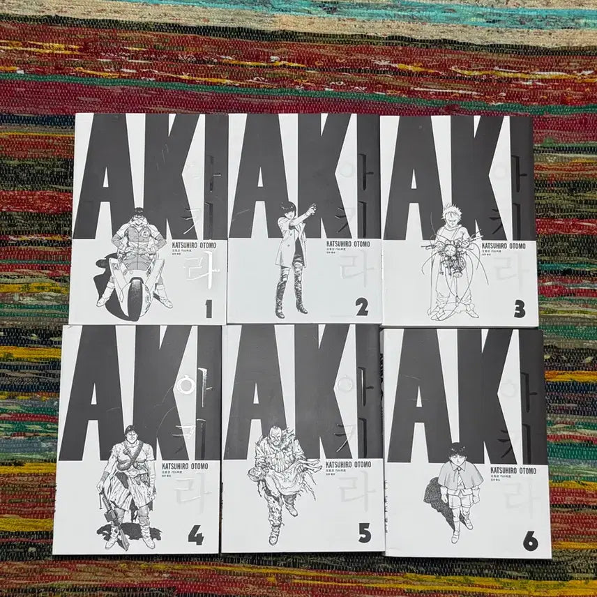 [BUNJANG] Akira Complete Manga Set / 아키라 만화책 전권