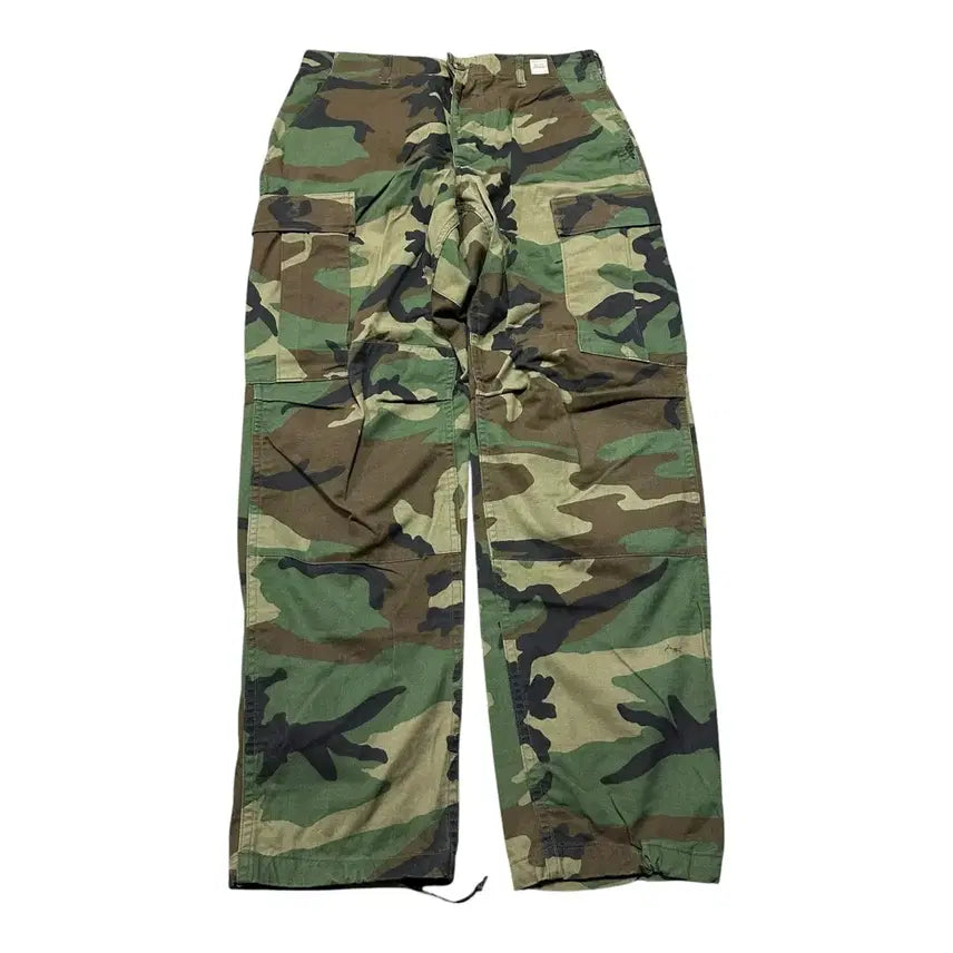 [BUNJANG] US Army M-65 Field Cargo Camo Pants / (바배) 육군 USA 오리지널 M-65 필드 카고 카모 팬츠