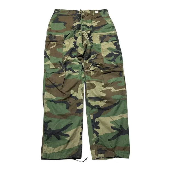 [BUNJANG] US Army M-65 Field Cargo Camo Pants / (바배) 육군 USA 오리지널 M-65 필드 카고 카모 팬츠