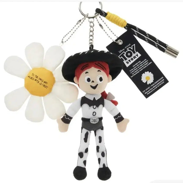 [BUNJANG] Disney Pixar Toy Story Jessie x PEACEMINUSONE Flower Keyring / 현물 토이스토리 피스마이너스원더퍼스트팬플러시 키링 제시