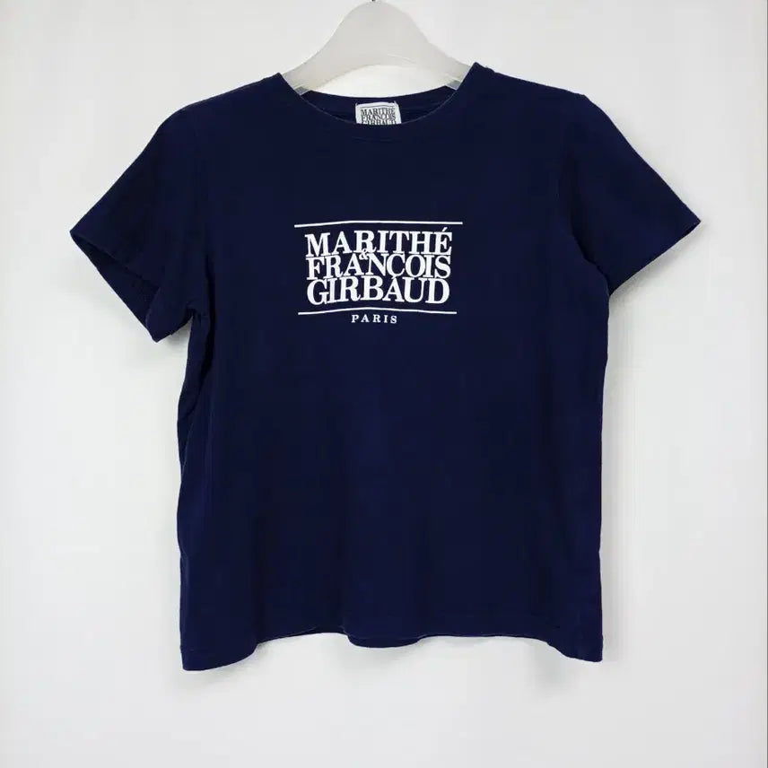 [BUNJANG] Marithe Francois Girbaud Signature T-Shirt / 마리떼프랑소와저버 시그니처 반팔티/S/하이구제3263